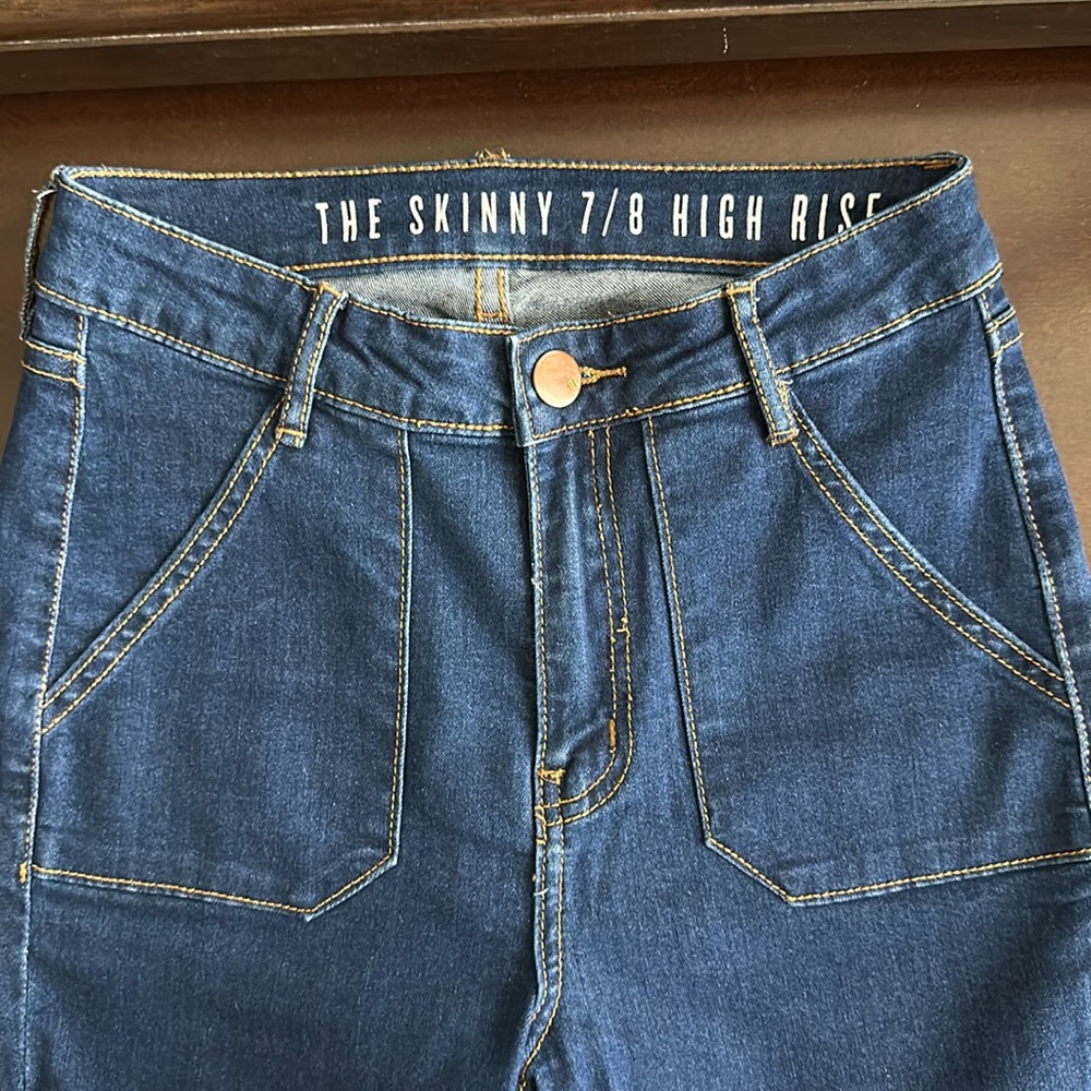 Cotton-On Skinny 7/8 High Rise Jeans Size 4
